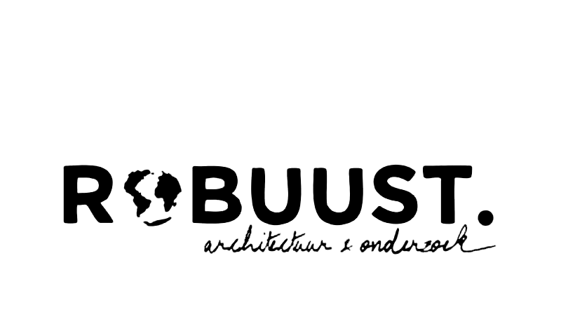 Robuust architectuur en onderzoek, logo.
